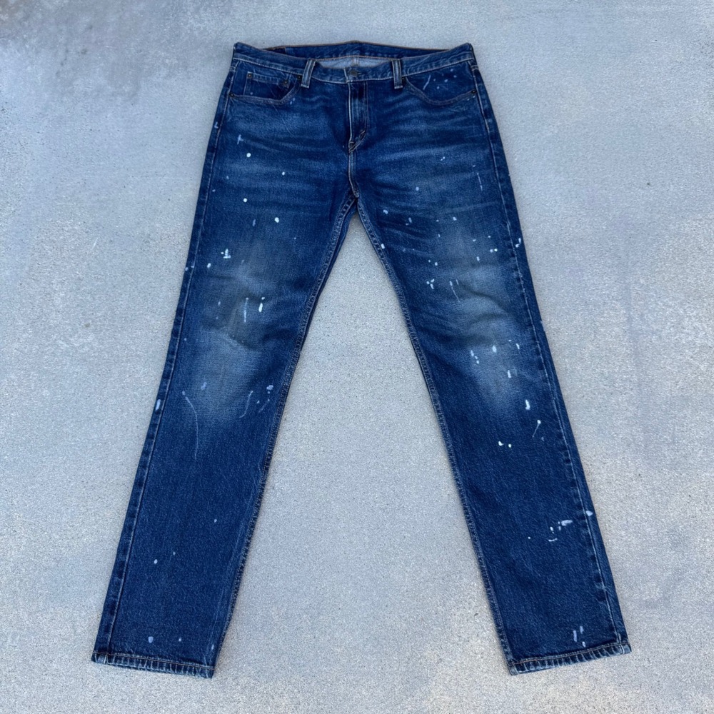 Levi's 511 Slim Fit Jeans Mens 33x32 Dark Wash Blue